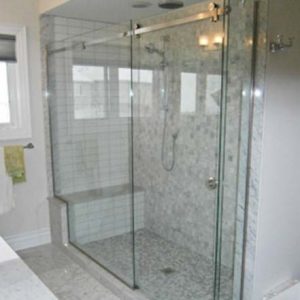 Puertas de vidrio para baños